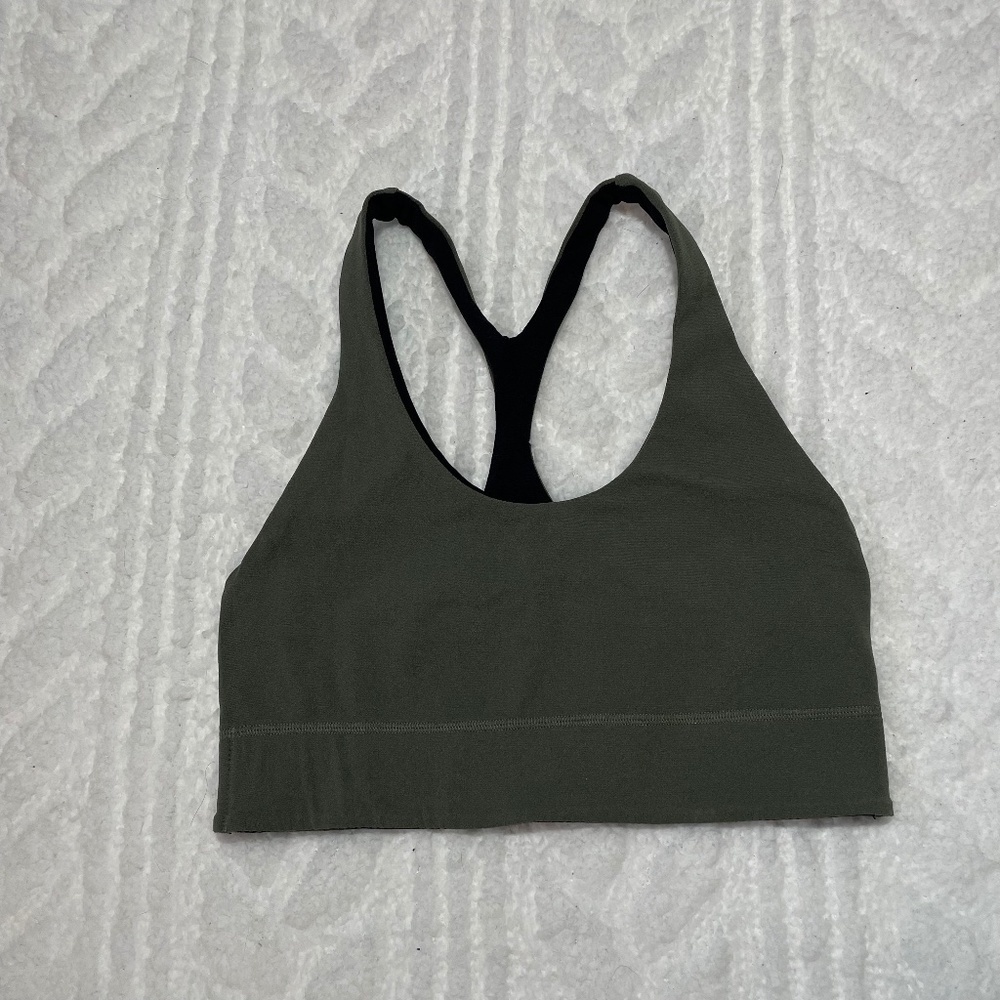 unbranded Olive Green Sports Bra
